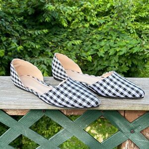 Forever21 Slip on * Black/White Checkered Shoes Sz 7.5 NWOT